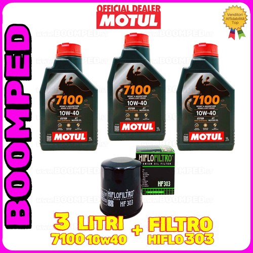 Kit tagliando olio motul 7100 - tagliando,